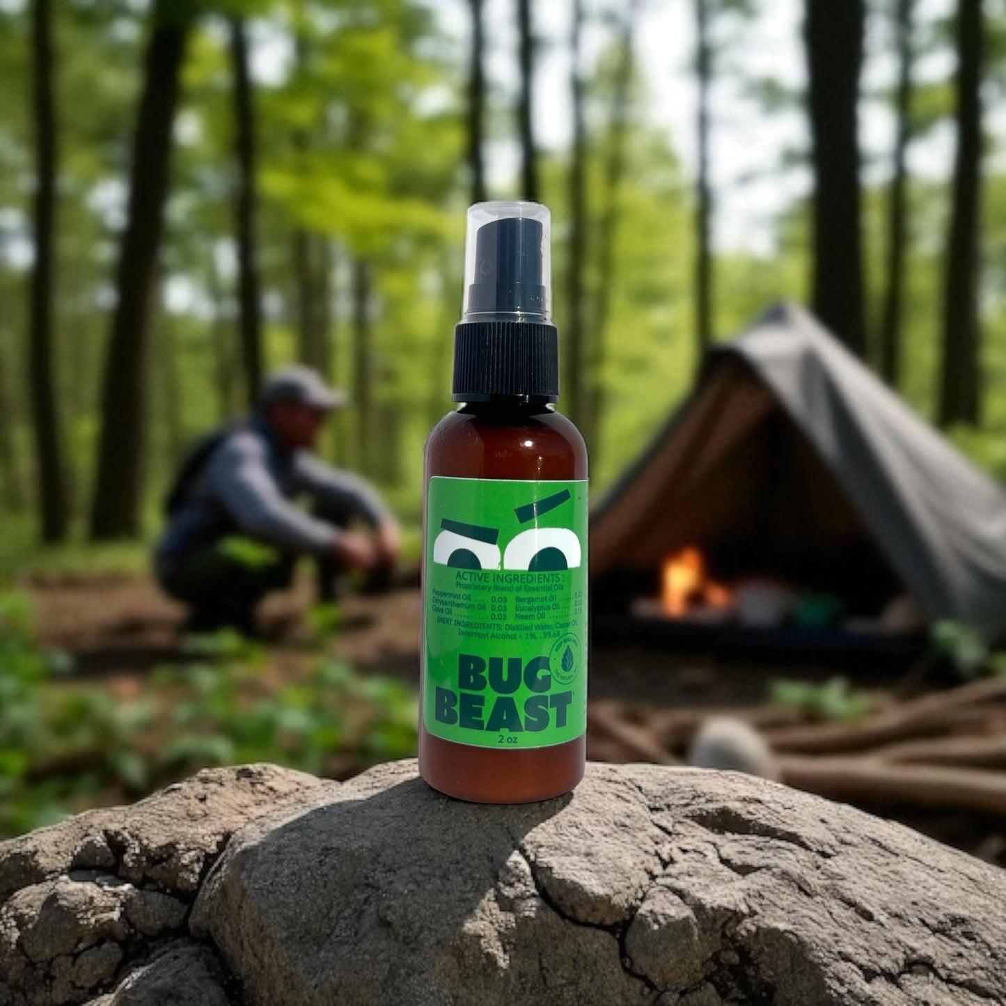 Bug Beast - EPA 25(b) natural indoor/outdoor bug repellent made with essential oils for bars, patios, and restaurants