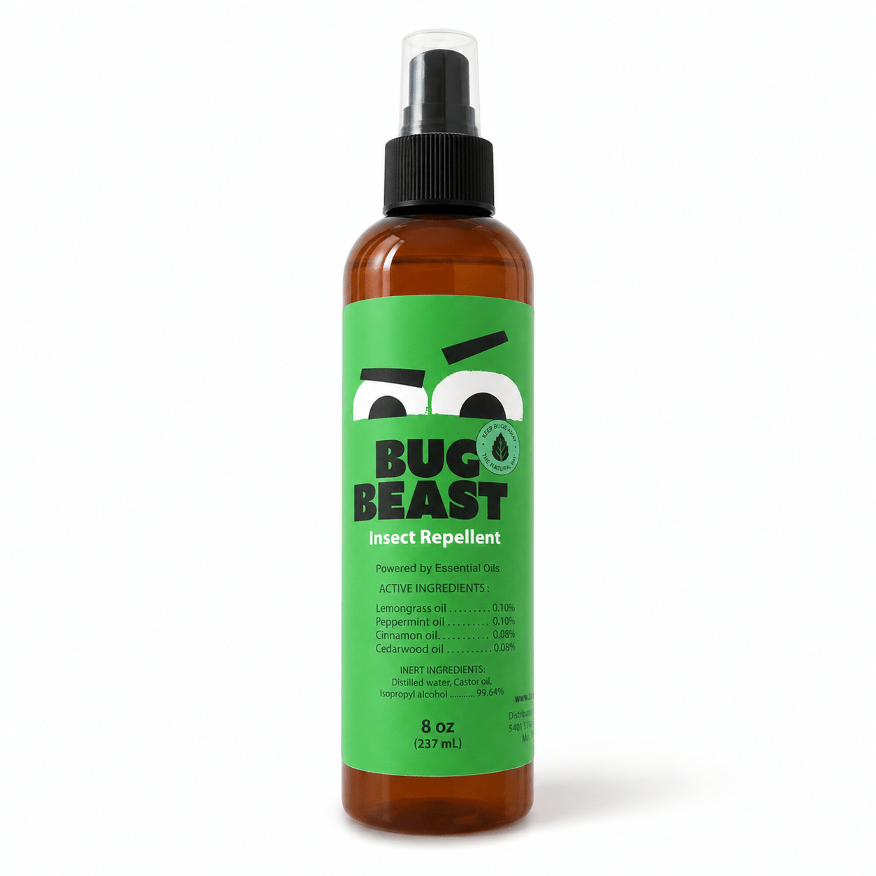 Bug Beast - EPA 25(b) natural indoor/outdoor bug repellent made with essential oils for bars, patios, and restaurants