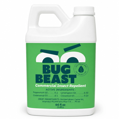 Bug Beast - EPA 25(b) natural indoor/outdoor bug repellent made with essential oils for bars, patios, and restaurants